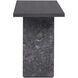 Rebel 71 X 21.75 inch Grey Marble / Charcoal Grey Console Table
